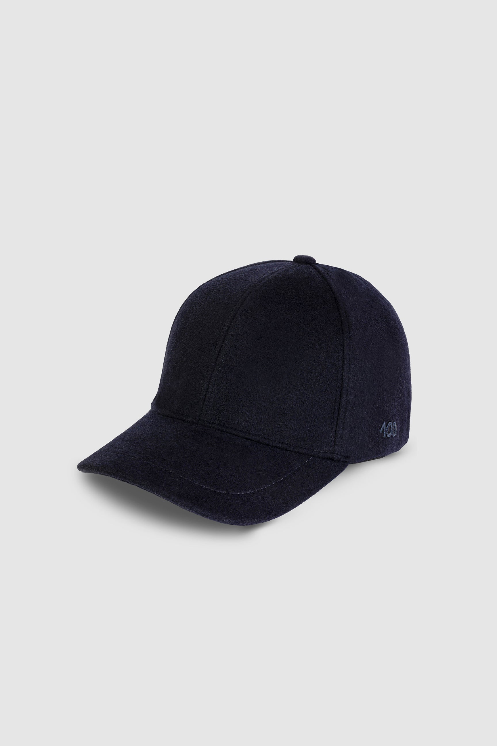 The 100 Cap in Navy Cashmere (Navy (386) / One Size)