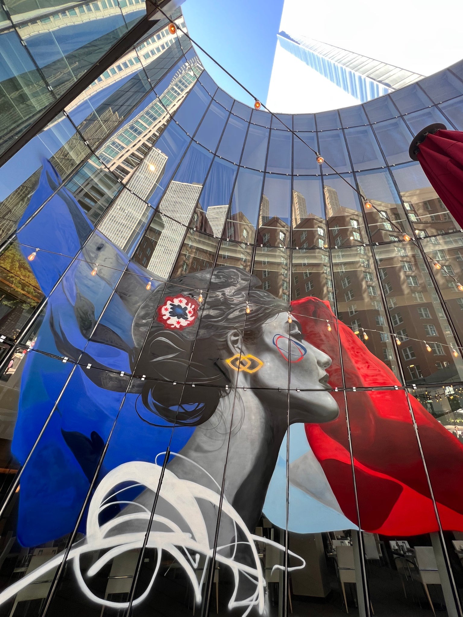 Chicago artist Rawooh collaborates with Sofitel Magnificent Mile - Bastille Day Celebration