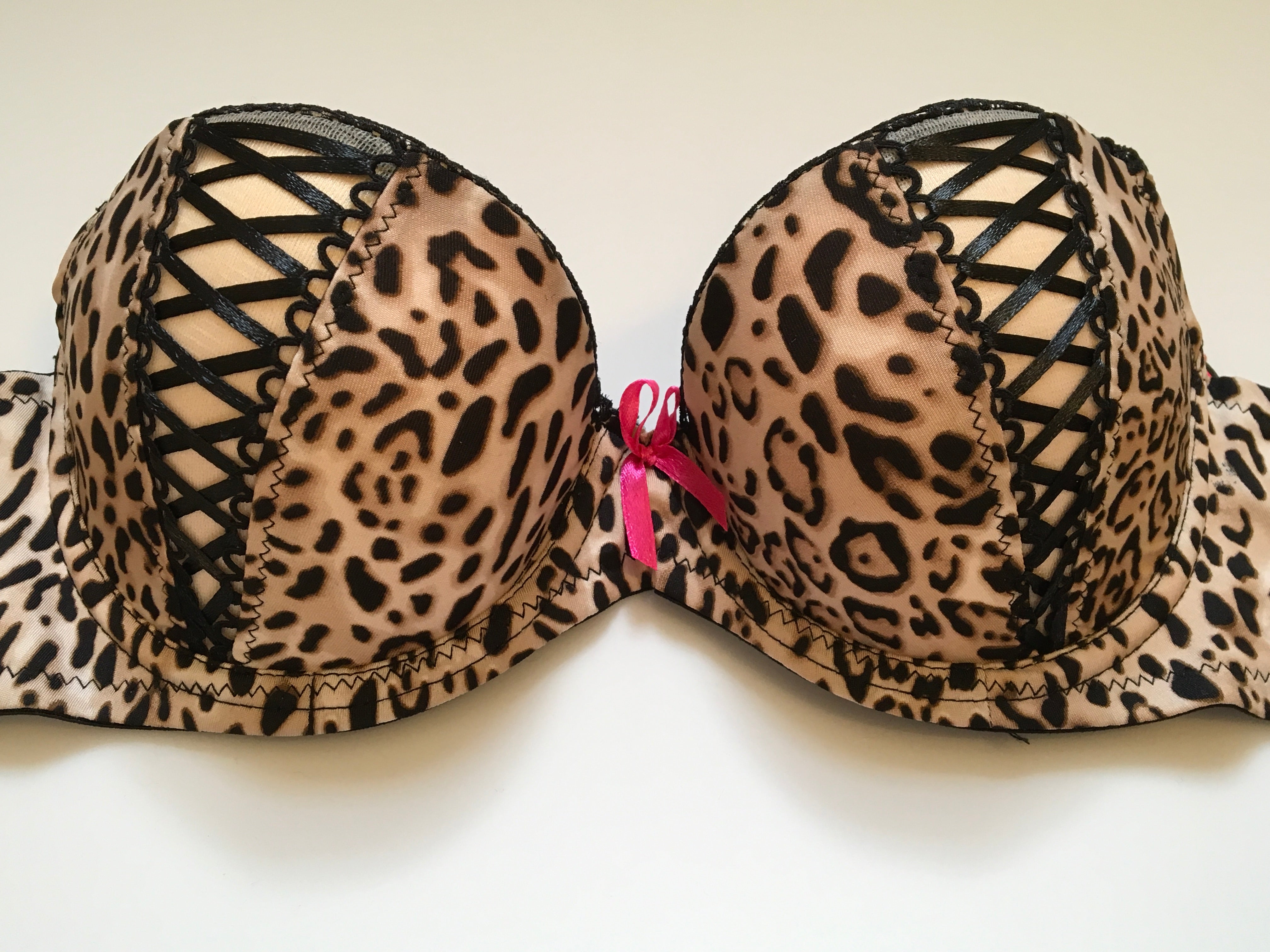 Leopard Print Push Up Bra Pantiesandpumpscom 4088