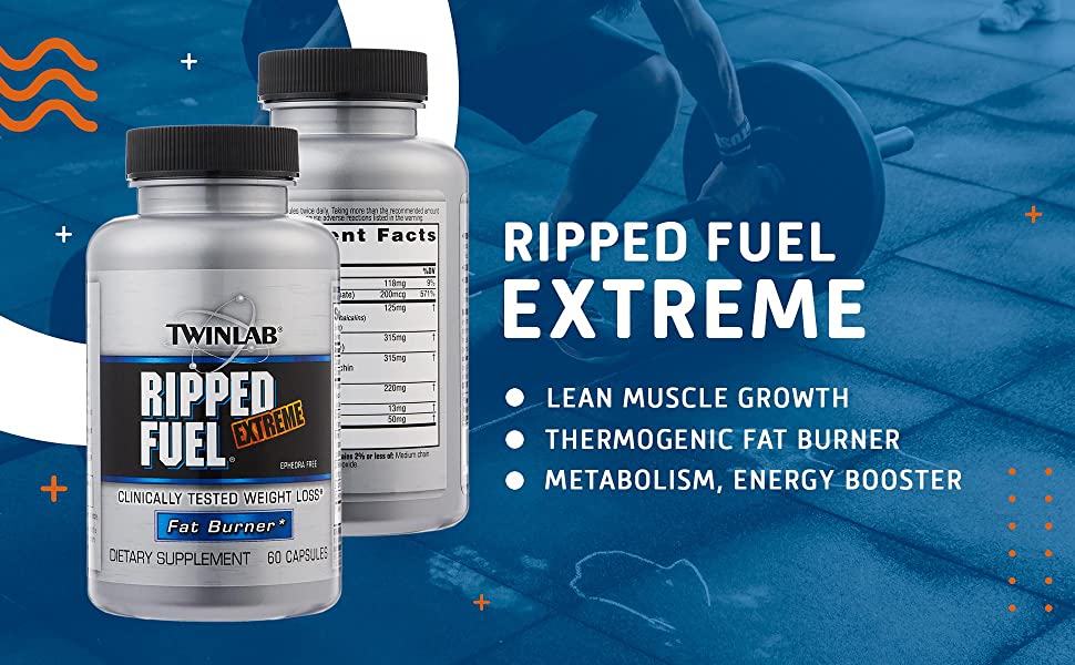 Twinlab Ripped Fuel Extreme 60 Capsules – Healthlandcenter