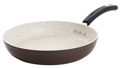12 inch Stone Stone Earth Frying Pan by Ozeri with 100% APEO & PFOA-Free Stone-Derived Non-Stick Coating from Germany