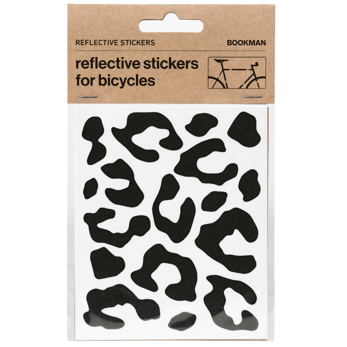 Reflective leopard stickers in packaging