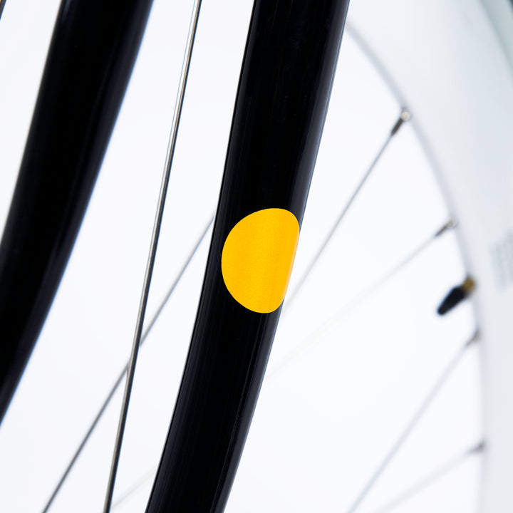 Reflective Dots Stickers for Bikes -Yellow | BOOKMAN