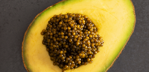 Avocaviar? That's right! Savor a ripe avocado with fine caviar from The Caviar House and elevate your breakfast, keto style!