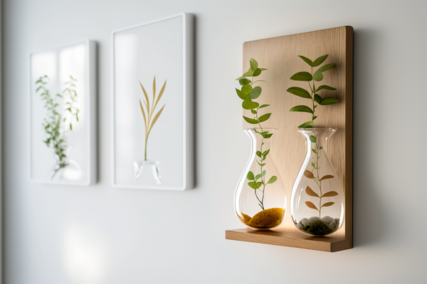 glass bottle for plants