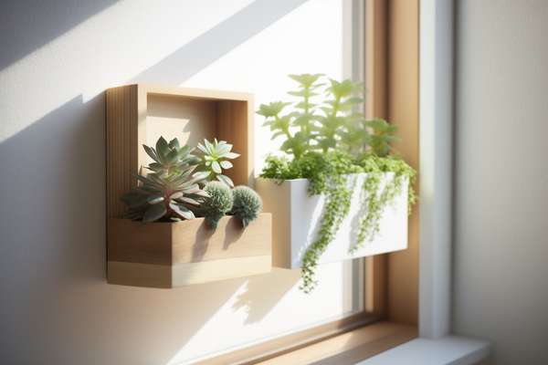 wall mounted box planter