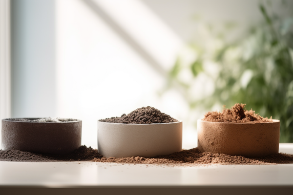 Different types of soil