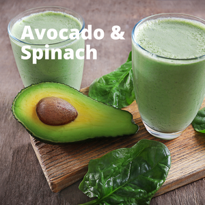 CRAVE's AVOCADO + SPINACH Keto Low Carb Smoothie