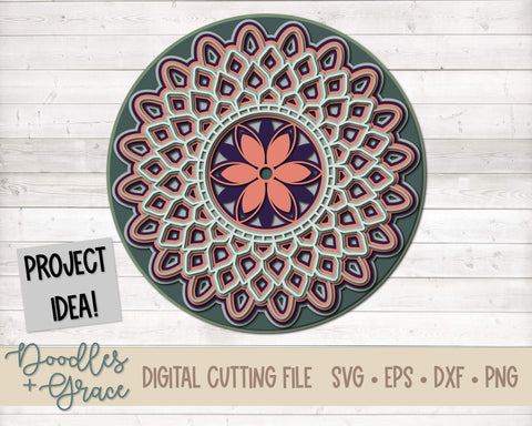 Download Mandalas Layered Svgs Doodles And Grace