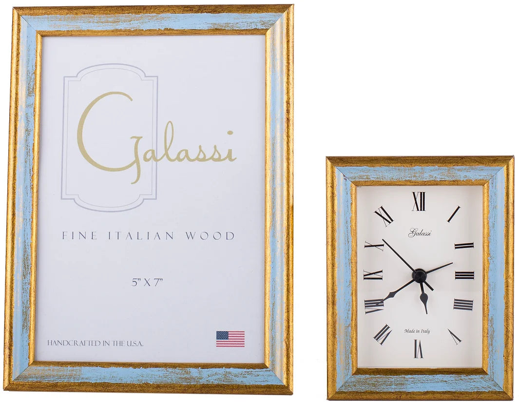 Blue/Gold Florentine Frames