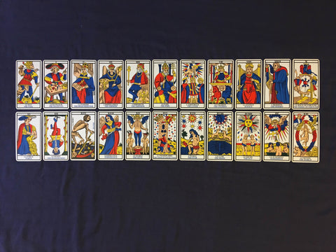 Marseille tarot major arcana