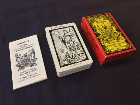 Hermetic Tarot Box, Cards and Little White Book