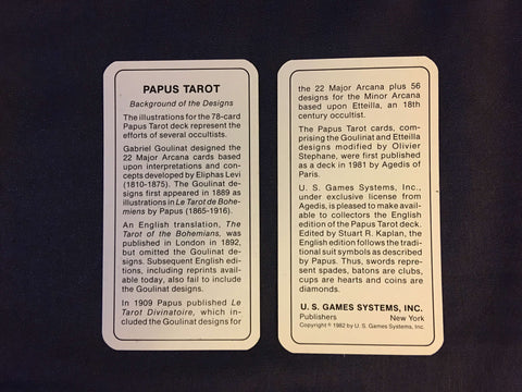 Papus Info Cards