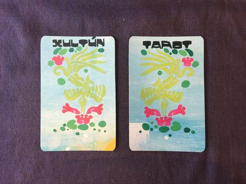 Xultun / Maya Tarot Deck Cover Cards