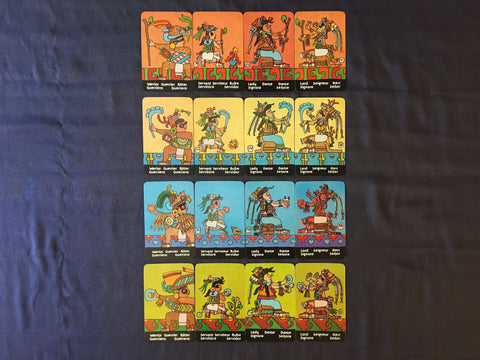 Xultun / Maya Tarot Court Cards