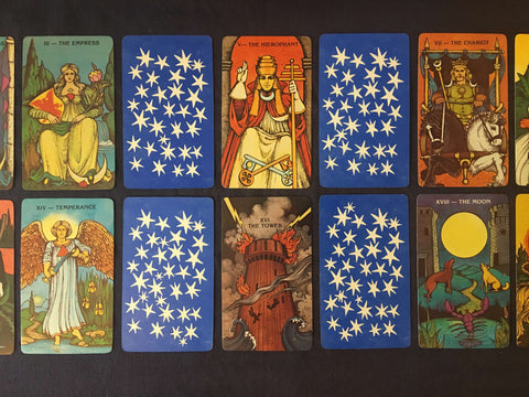 Close Up Card Backs Morgan Greer Tarot