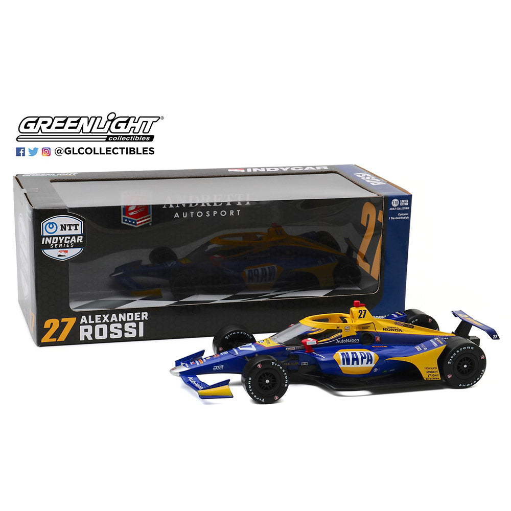 2020 Alexander Rossi NAPA 1:18 Diecast 