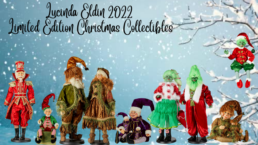 Lucinda Eldin Limited Edition Collectibles, Comes with Certificate of Authenticity and Gift Boxed