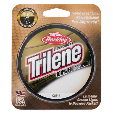Berkley Trilene 100% Fluorocarbon, Clear, 15lb