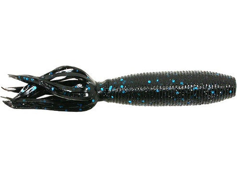 Yamamoto Fishing Baits 4 Single Tail Hula Grub S/T Grape Blue & Silver  Flakes