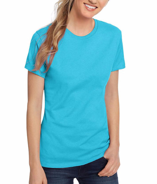 Hanes Women's Nano-T T-shirt SL04 at Brayola