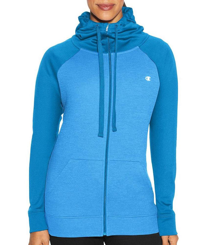 champion women's tech fleece full zip jacket