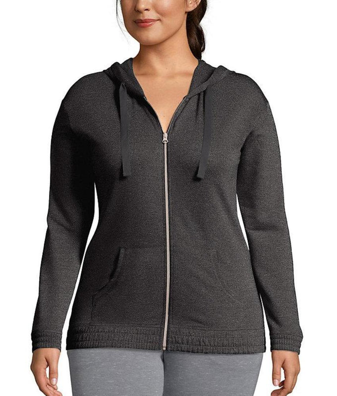 hanes women's zip hoodies