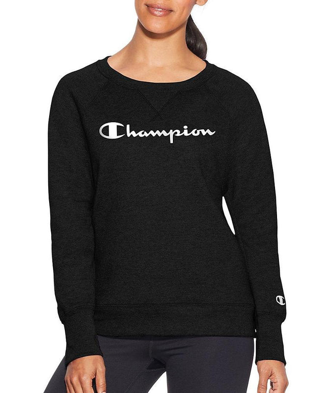 womens black champion hoodie