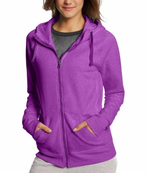 Champion Women's Fleece Full Zip Hoodie W0933 – Brayola