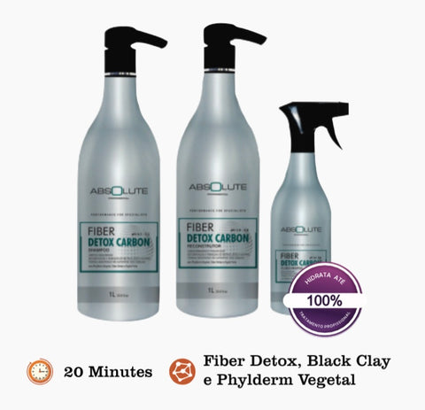 Fiber Detox hair damaged repair (Home P SALON A – Care) SUPPLY Carbon 