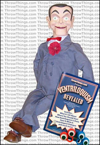 Upgraded Slappy From Goosebumps Ventriloquist Dummy Doll - BONUS BUNDLE!