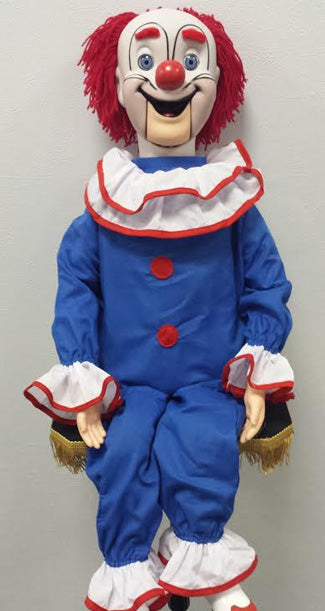 Bozo The Clown Super Deluxe Upgrade Ventriloquist Dummy | ThrowThings.com