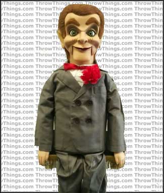 ThrowThings Charlie Mccarthy Deluxe Upgrade Ventriloquist Dummy 30 in