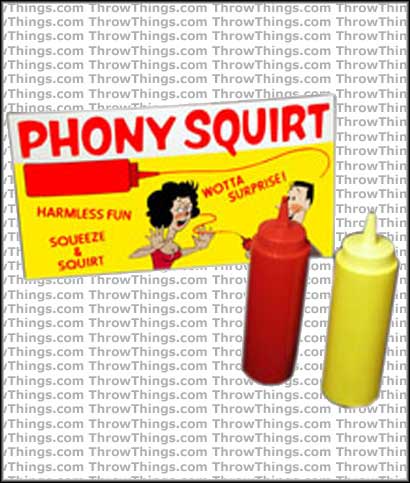 Phony Ketchup & Mustard Bottles / Pair - OUT OF STOCK
