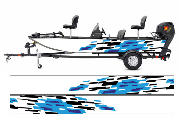 Sapphire Blue White Seabass Graphic Boat Vinyl Wrap Decal Fishing Bass – We  Print Vinyl Wraps