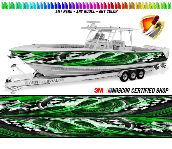 Ocean Blue Flowers Graphic Boat Vinyl Wrap Fishing Pontoon Decal Ponto – We  Print Vinyl Wraps