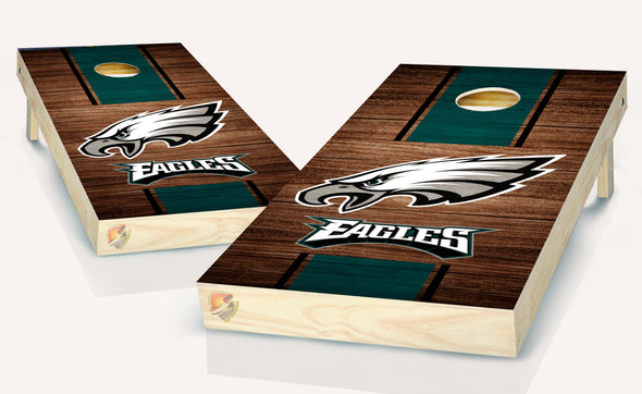 Philadelphia Phillies & Philadelphia Eagles 0655 cornhole board vinyl wraps