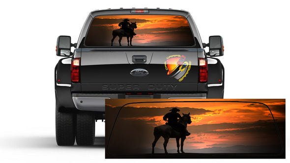 cowboy decals for trucks