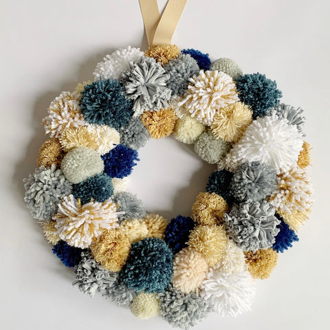 PomPom Wreath - custom order