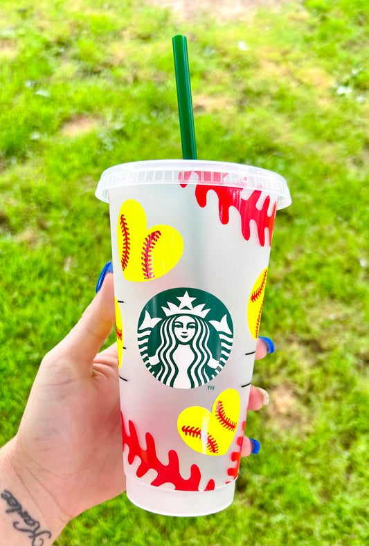 Cow Print Starbucks Venti Cold Cup – Blush and Bash Studio