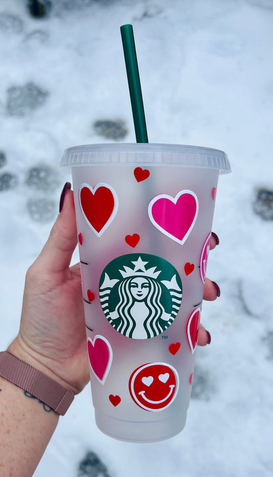 Cow Print Starbucks Venti Cold Cup – Blush and Bash Studio