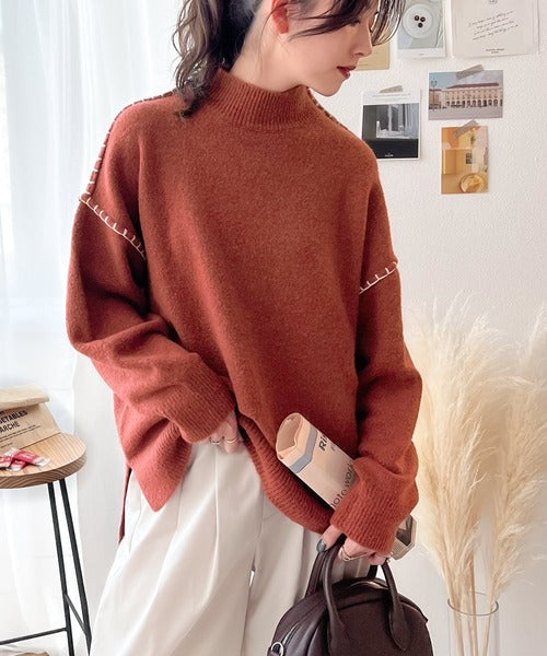 not conventionnal sweater ハンドステッチ ニット | www.jarussi.com.br