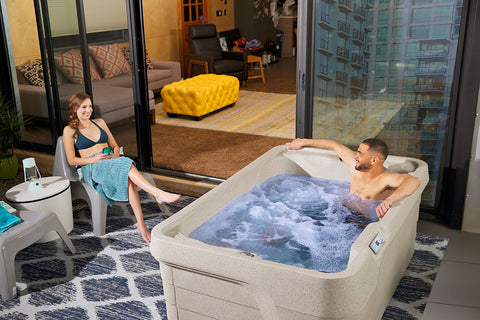 2 person hot tub for a balcony