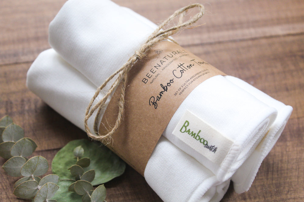 BugsNBees > Bee Kitchen, Bed, & Bath > Scattered Bees Flour Sack Kitchen  Towel