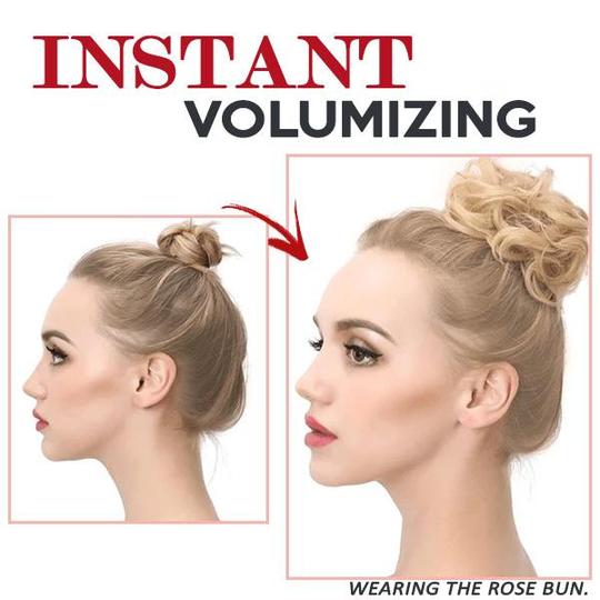 Download Messy Bun Hair Scrunchie - ModernIndigo