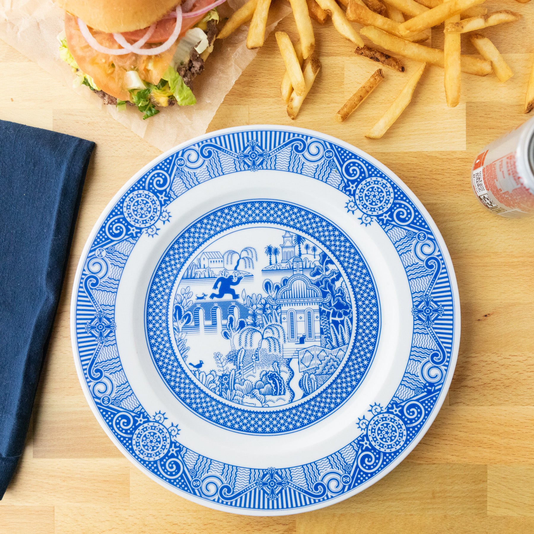 Sasquatch Dinner Plate 10 - Calamityware product image