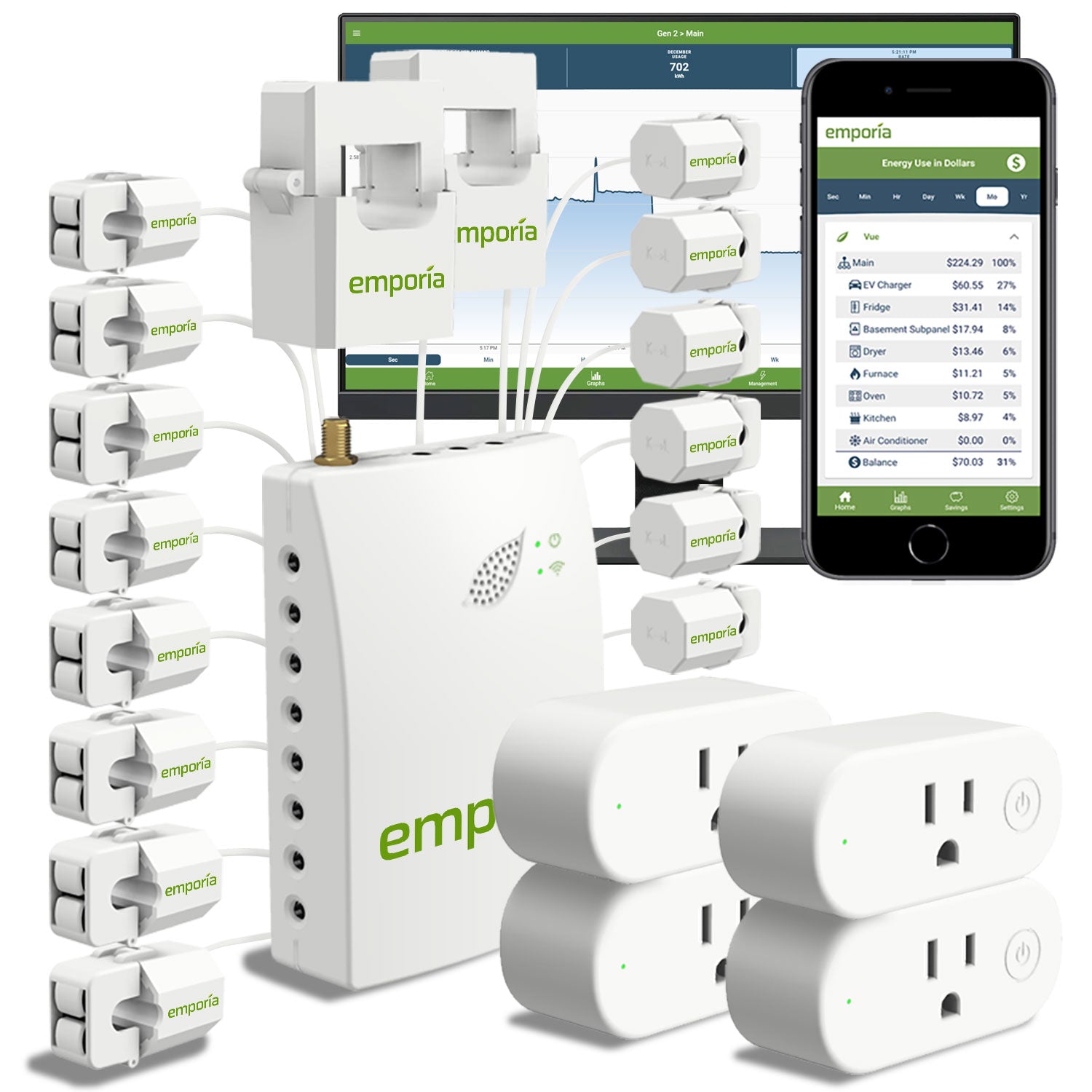 Emporia Smart Plug  Single Energy Monitoring Outlet – Emporia Energy