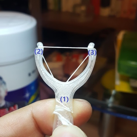 dental floss holder