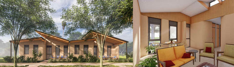 3D-printed home: Mvule