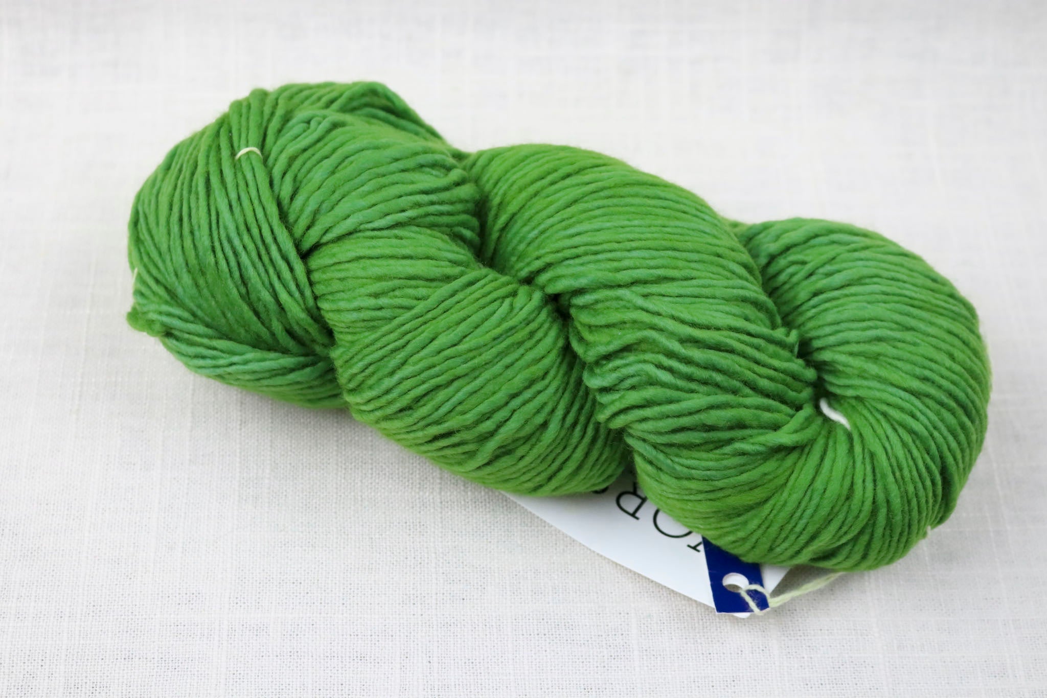 Chunky Merino Yarn, Sage Green, 1 ply